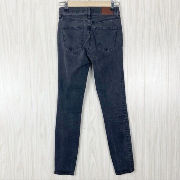 Madewell | High Riser Skinny Jean Dark Gray Size 25 - Picture 2 of 8